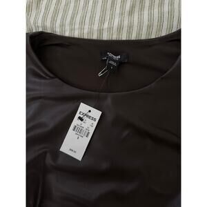 Express Leather Bodysuit